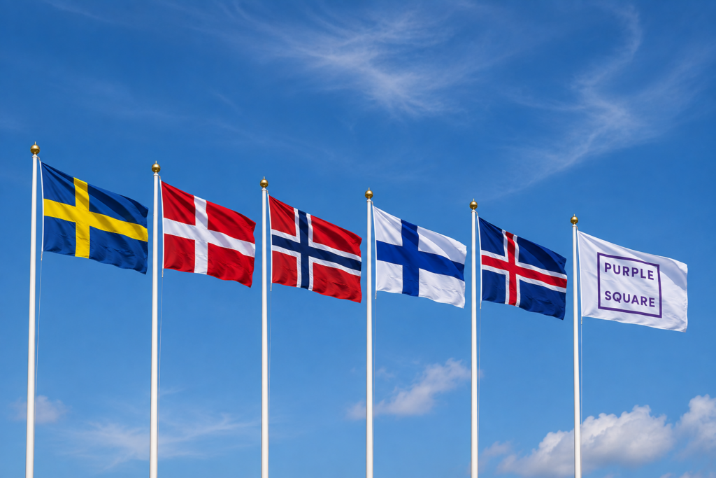 Purple Square CX launches PSCX Nordics to support CRM, CX and MarTech clients across Sweden, Denmark, Norway and Finland.