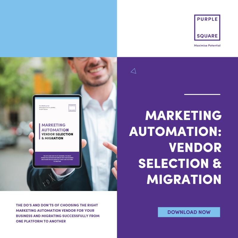 Marketing Automation: Vendor Selection & Migration